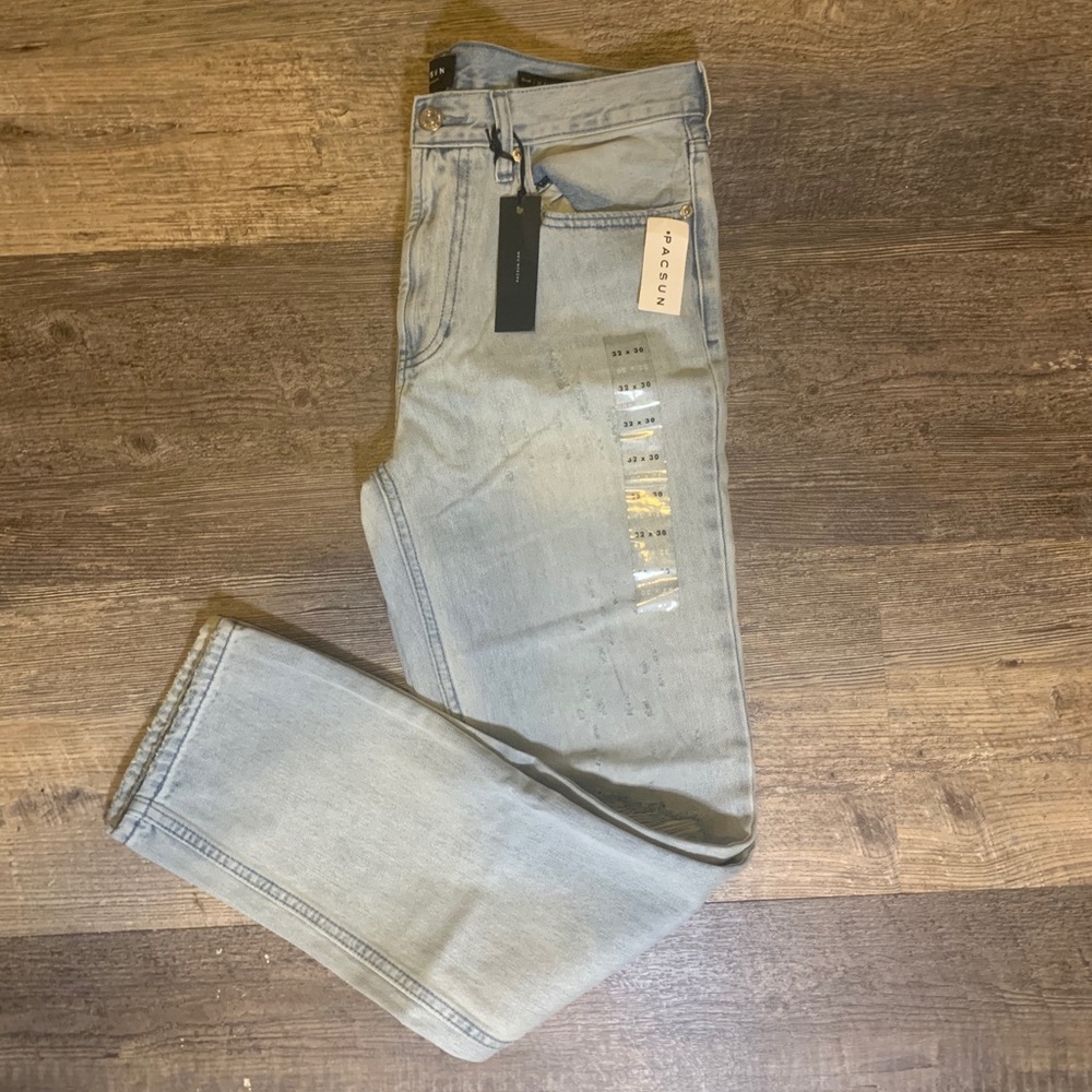PacSun Slim Distressed Jeans